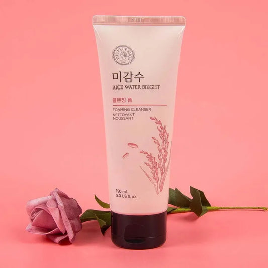 The Face Shop Rice Water Bright Facial Foaming Cleanser